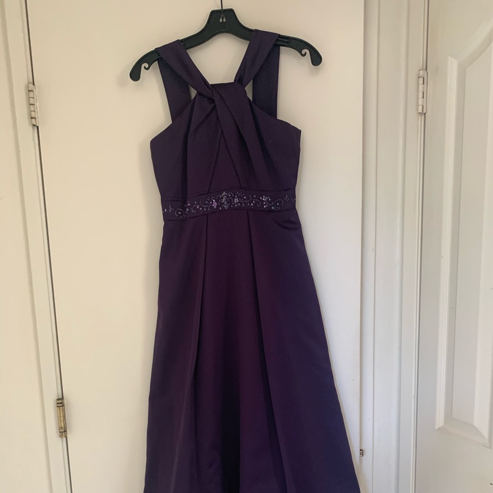 Purple dress